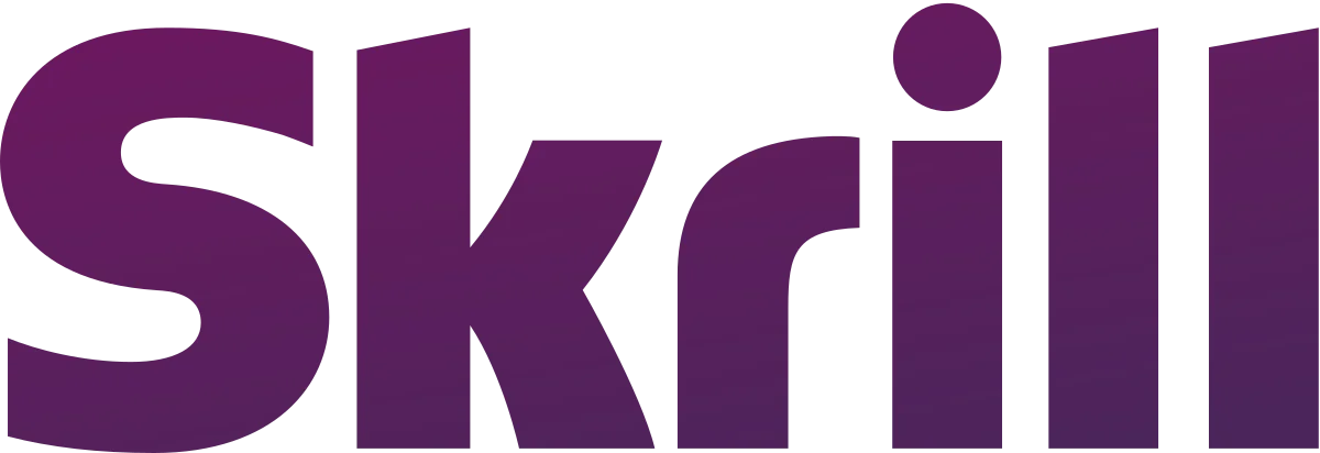 Bildet viser logoen til skrill, en netthandelsbedrift som lar betalinger og pengeoverføringer foretas via internett.