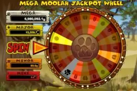 Megamoolah jackpot spill