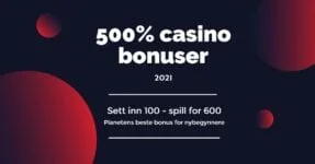 500 casinobonus