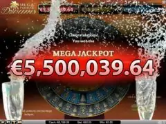 Mega Fortune Dreams mega jackpot gevinst