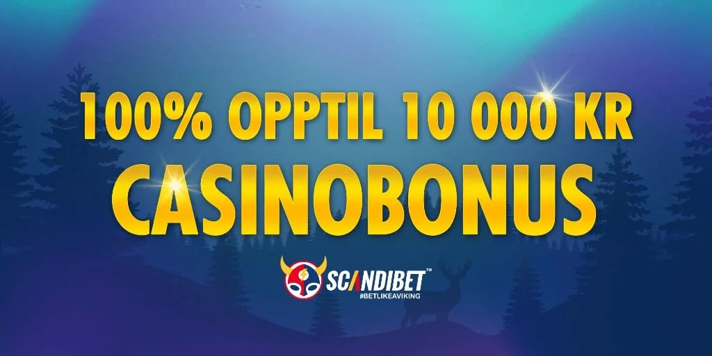 Scandibet casino velkomstbonus