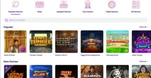 Wildz spilleautomater lobby