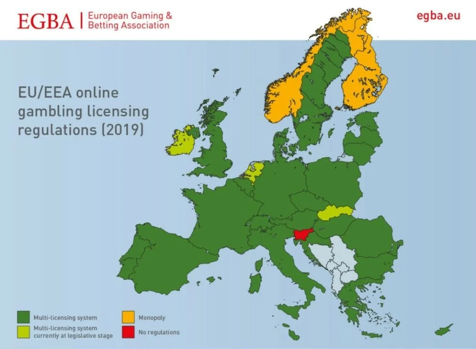 Regulering av spill i EU spillisenser