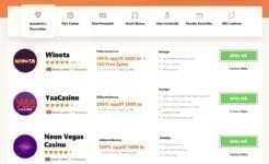 Beste online casinoene