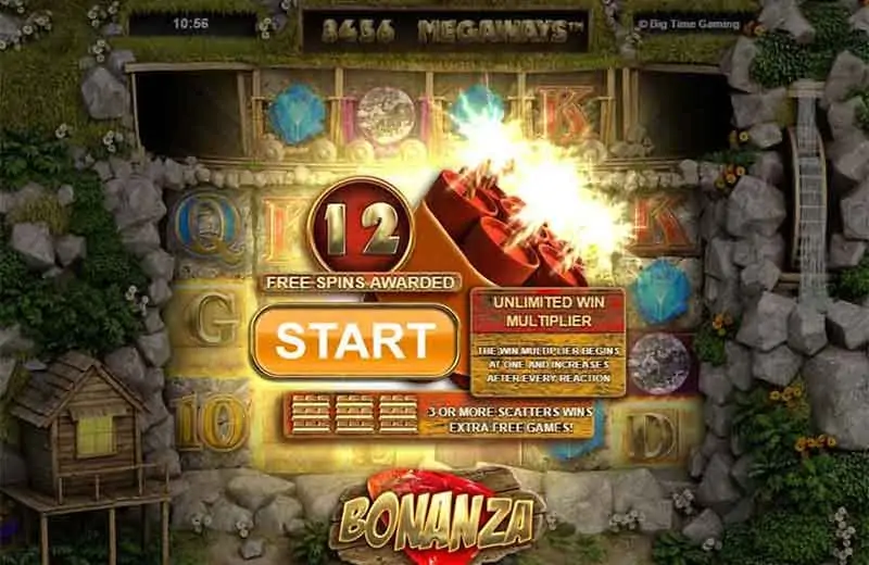 Bonanza megaways free spins
