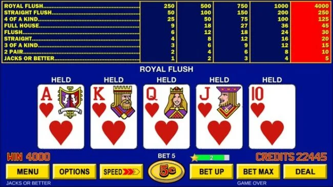 Videopoker | Guide