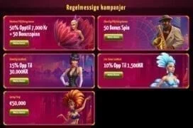 Winota nettcasino kampanjer