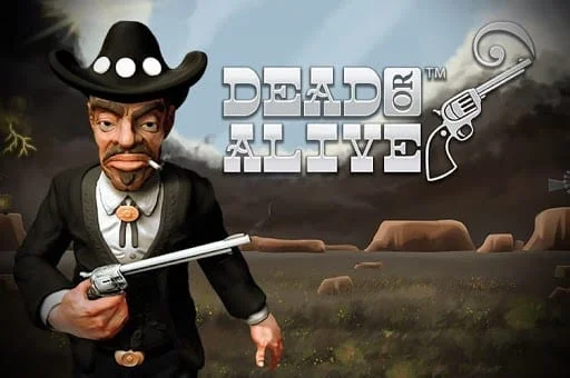 Dead or Alive-logo med cowboyfigur