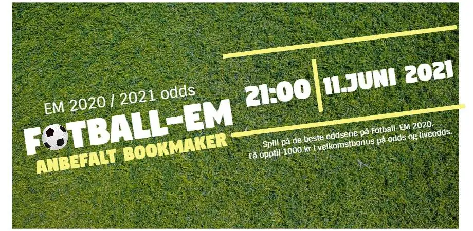 Odds fotball em 2021