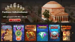Casinoly homepage Norge
