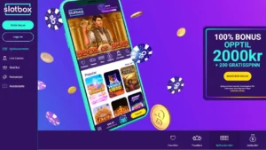 Slotbox casino homepage