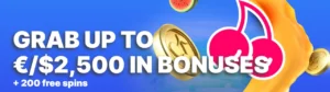 Velkomstbonus på Casino Fruta