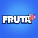 fruta casino logo i blått