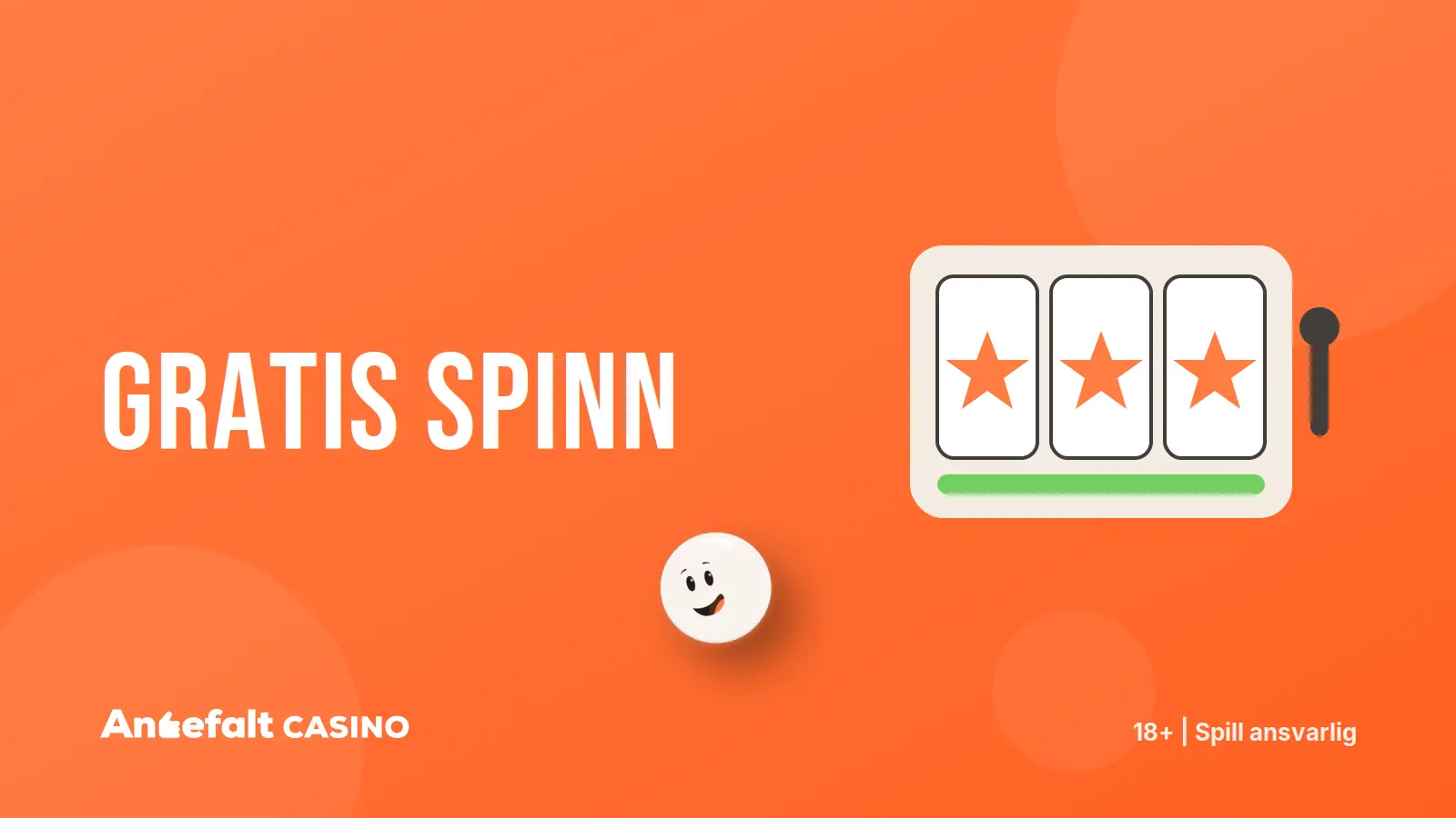 Gratis spinn – illustrasjon fra AnbefaltCasino