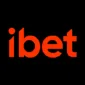 ibet-logo i oransje på svart bakgrunn
