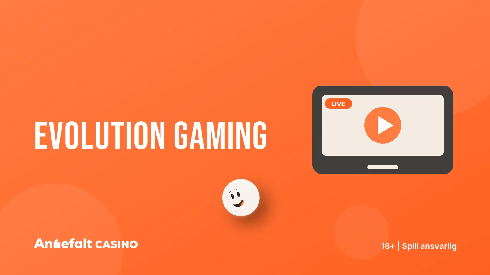 Evolution Gaming – illustrasjon fra AnbefaltCasino
