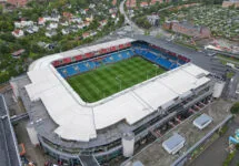 Ullevaal stadion sett ovenfra. Foto: Quintin Soloviev, CC BY 4.0.